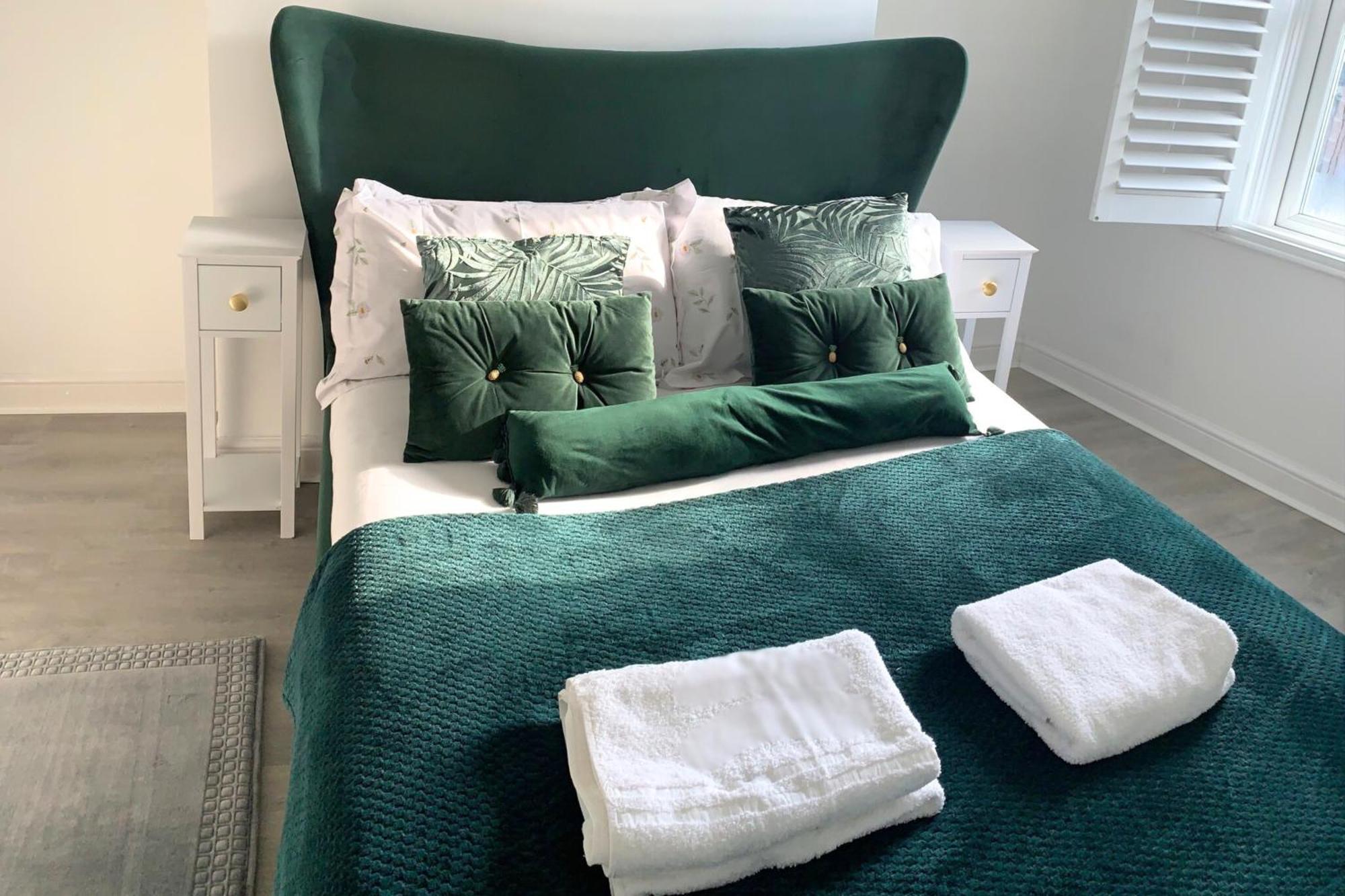 Modern Town Centre Flat - Free Shared Parking, King Size Bed, 5 Minutes Walk To Beach Bournemouth Exterior foto